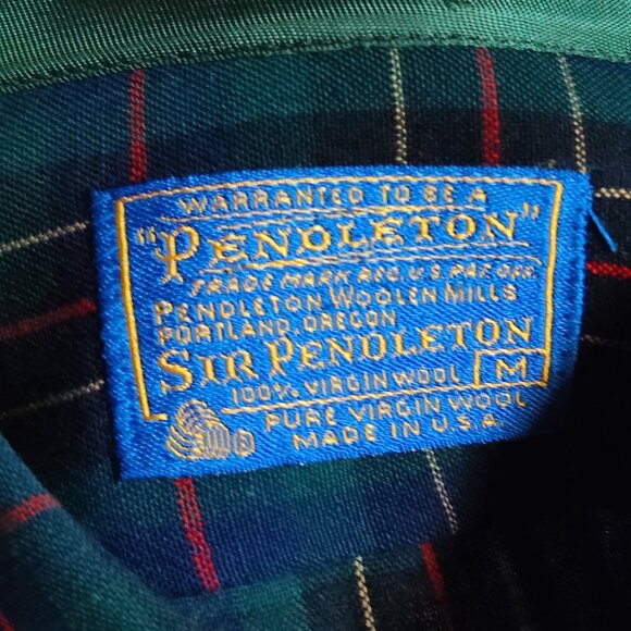 Vintage Pendleton Hunting Tartan Wool Shirt - Picture 3 of 4